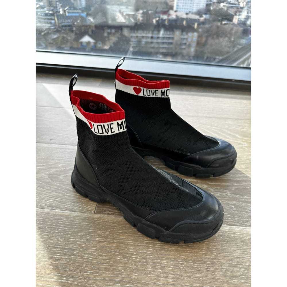 Moschino Love Cloth boots - image 2