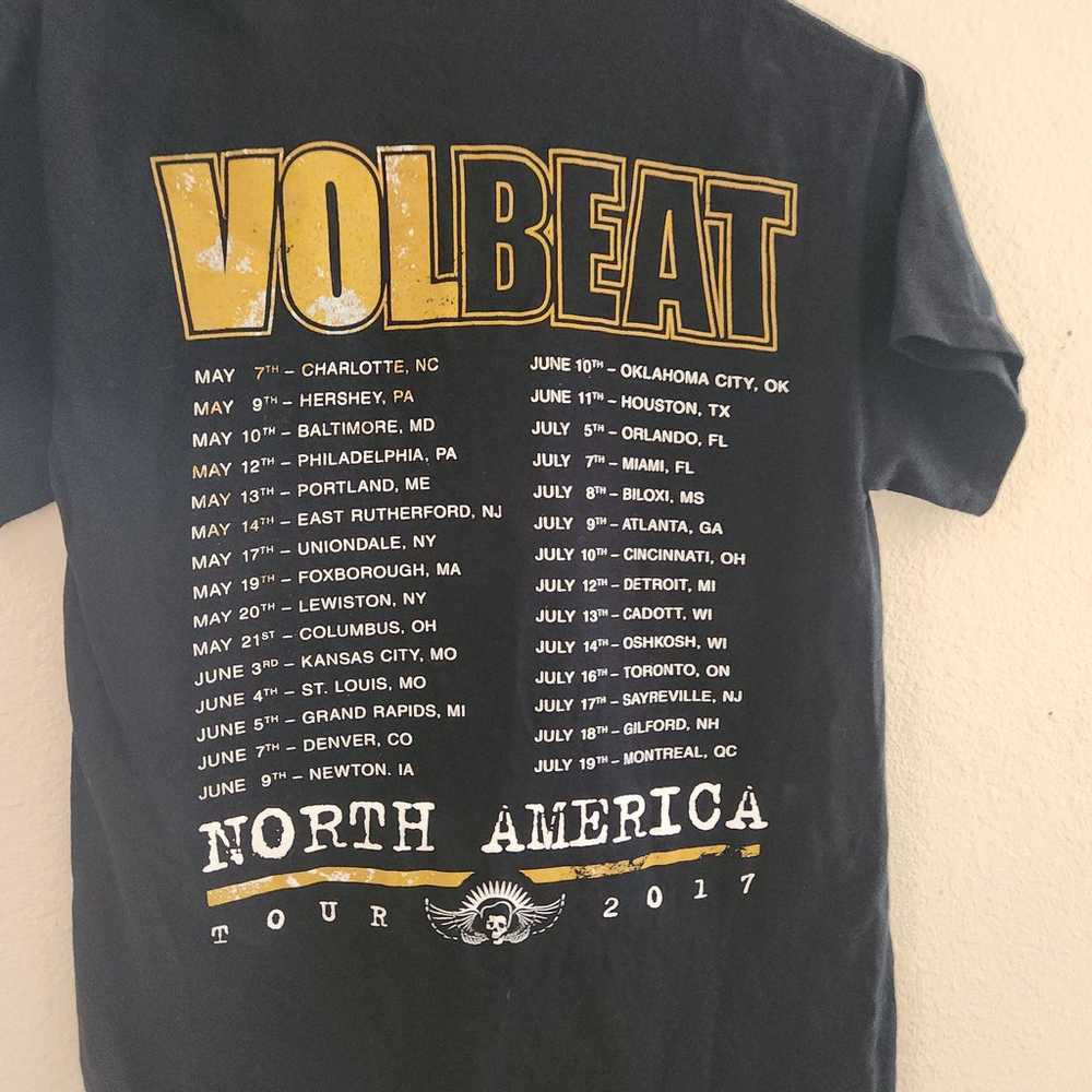 VOLBEAT tour shirt - image 2