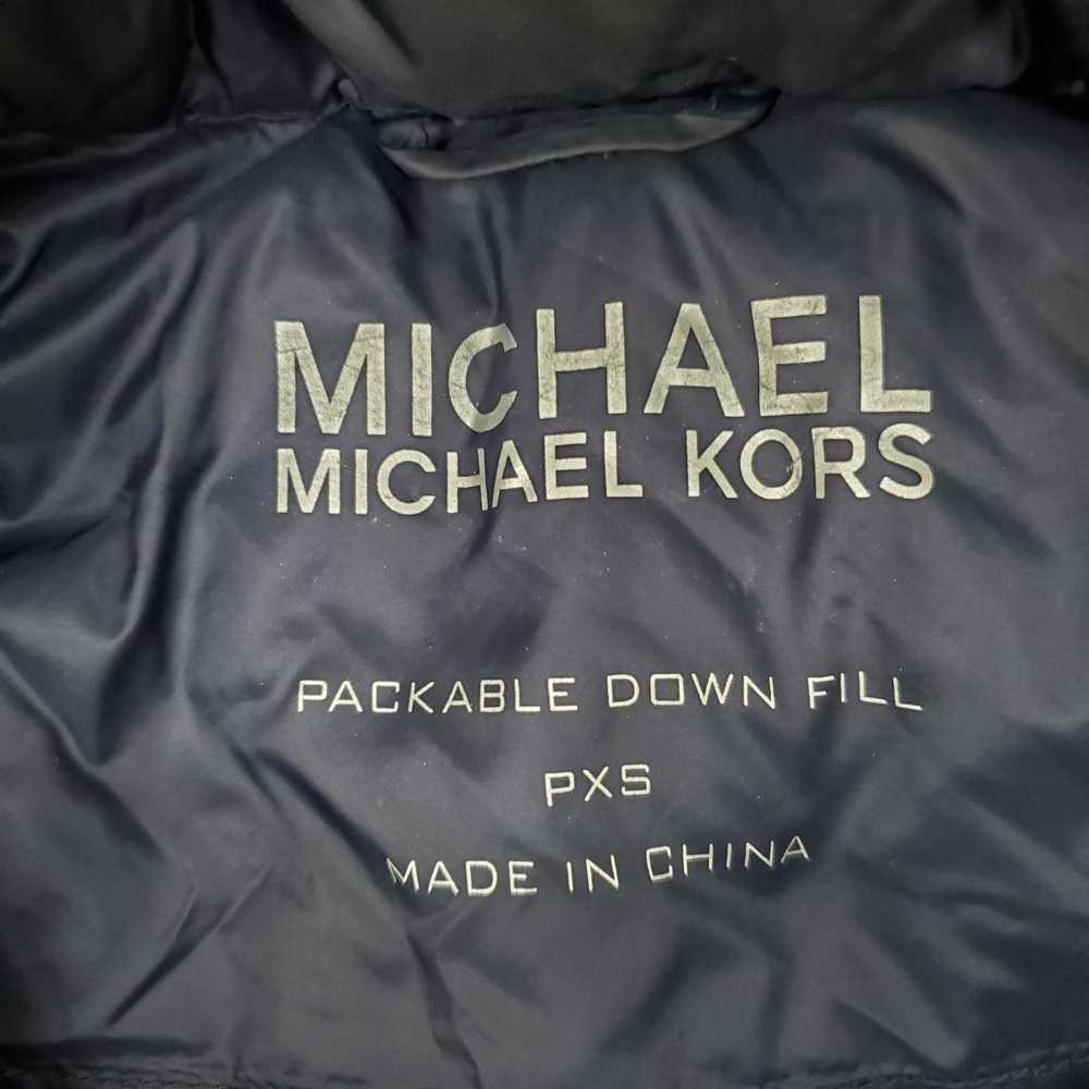 Michael Kors Navy Blue Feather Down Packable Puff… - image 3