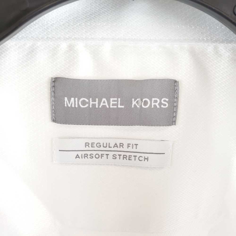 Michael Kors Men White Button Up Shirt XL NWT - image 3