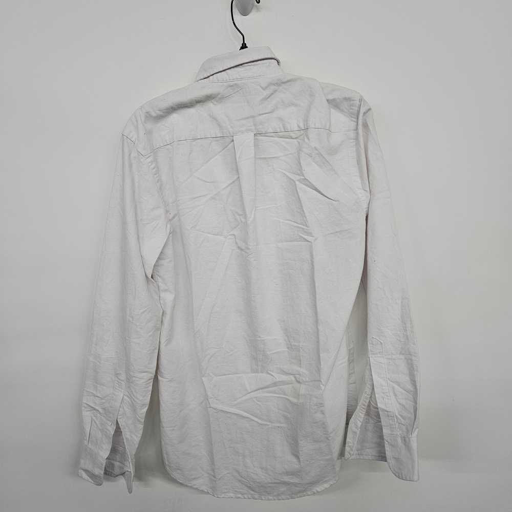 Amazon Essentials White Button Collared Dress Shi… - image 2