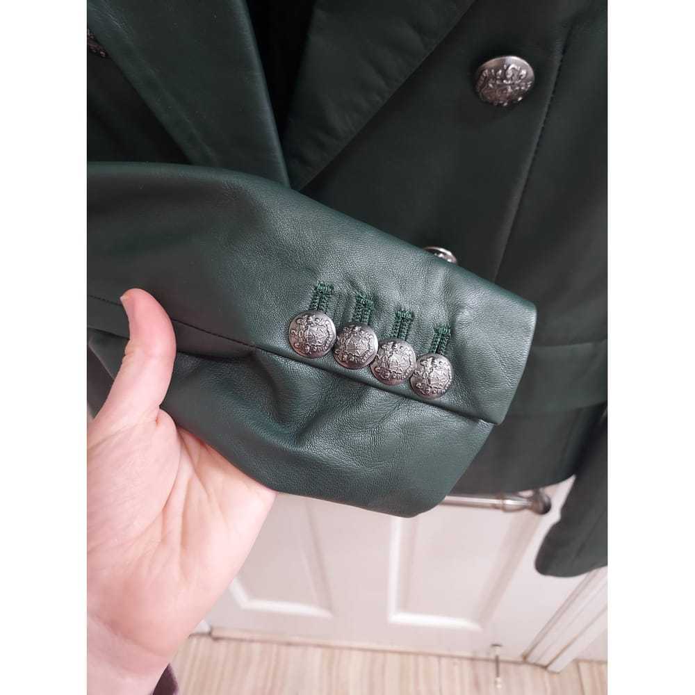 Veronica Beard Leather blazer - image 4