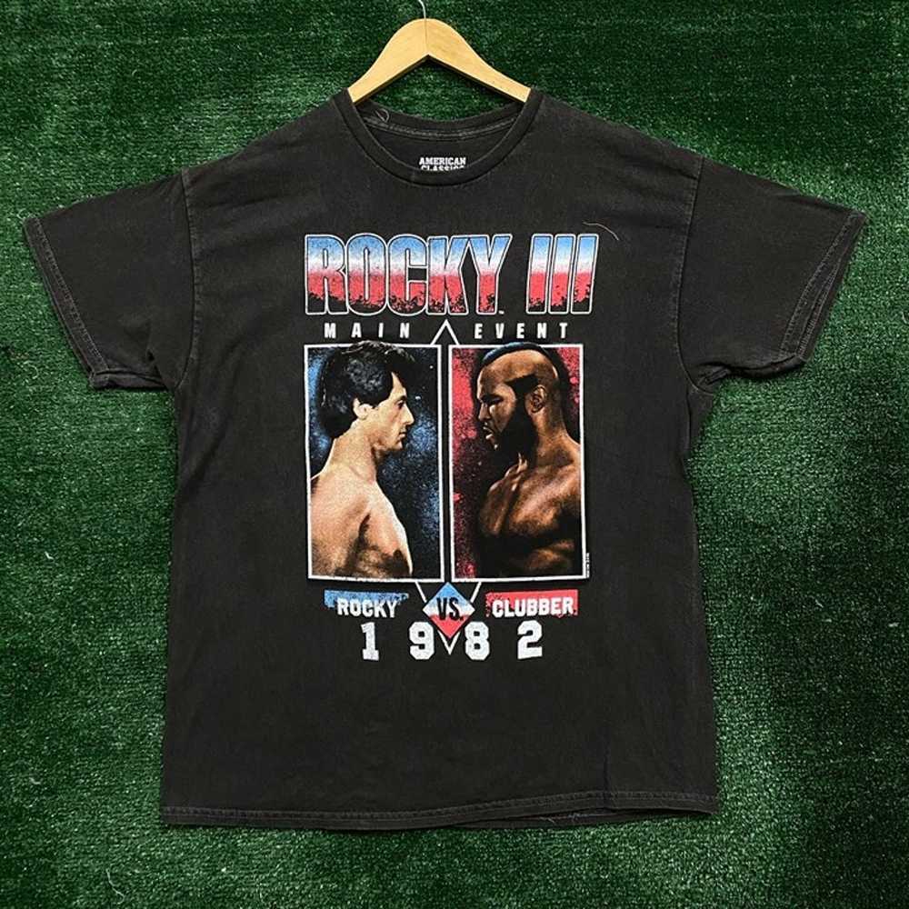 Rocky III Main Event Rocky Vs Clubber 1982 T-Shir… - image 1