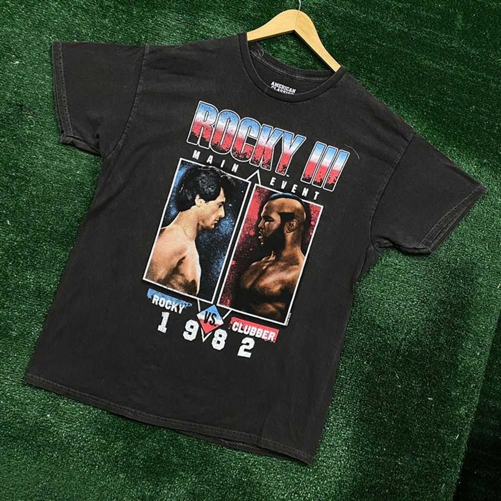Rocky III Main Event Rocky Vs Clubber 1982 T-Shir… - image 3
