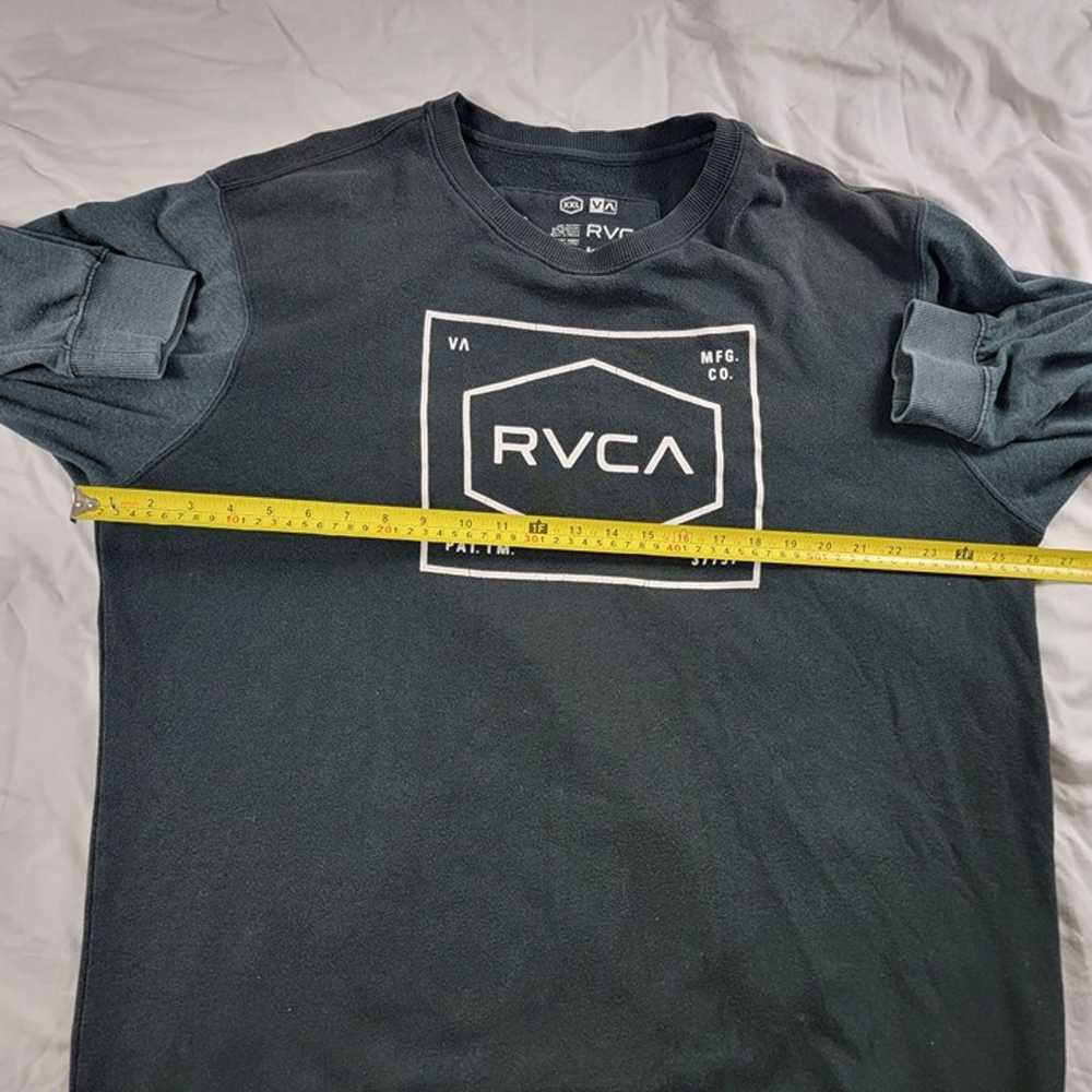 RVCA Mens 2XL Black Long Sleeve Shirt Artist Netw… - image 7