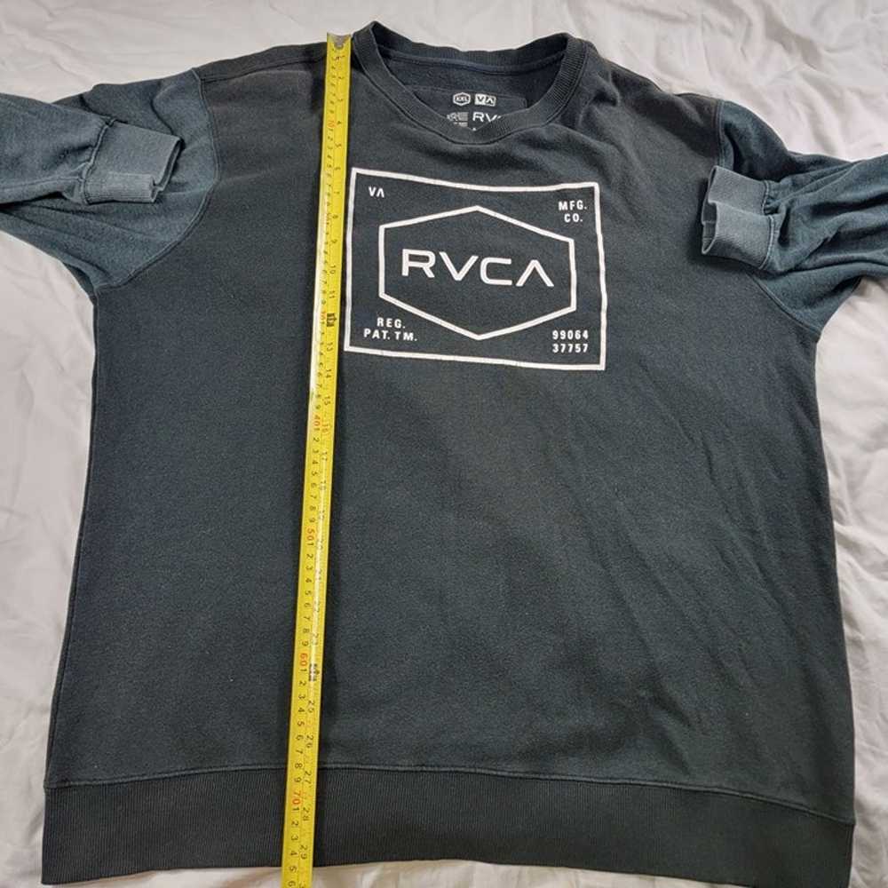 RVCA Mens 2XL Black Long Sleeve Shirt Artist Netw… - image 9