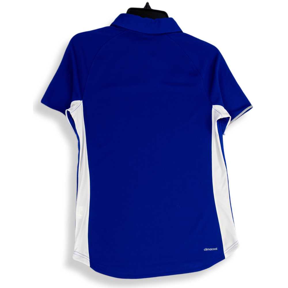 adidas NWT Mens Blue Spread Collar Short Sleeve G… - image 2
