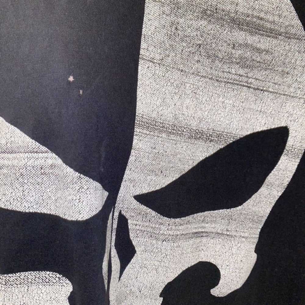 Vintage 1990's Marvel Comics Punisher Skull Black… - image 5