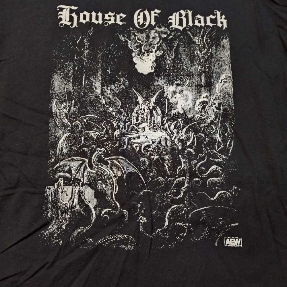 House of Black Shirt 3XL Devil Hell Malakai Black… - image 1