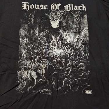 House of Black Shirt 3XL Devil Hell Malakai Black… - image 1
