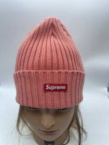 Supreme Overdyed Ribbed Beanie 黒　新品 19ss