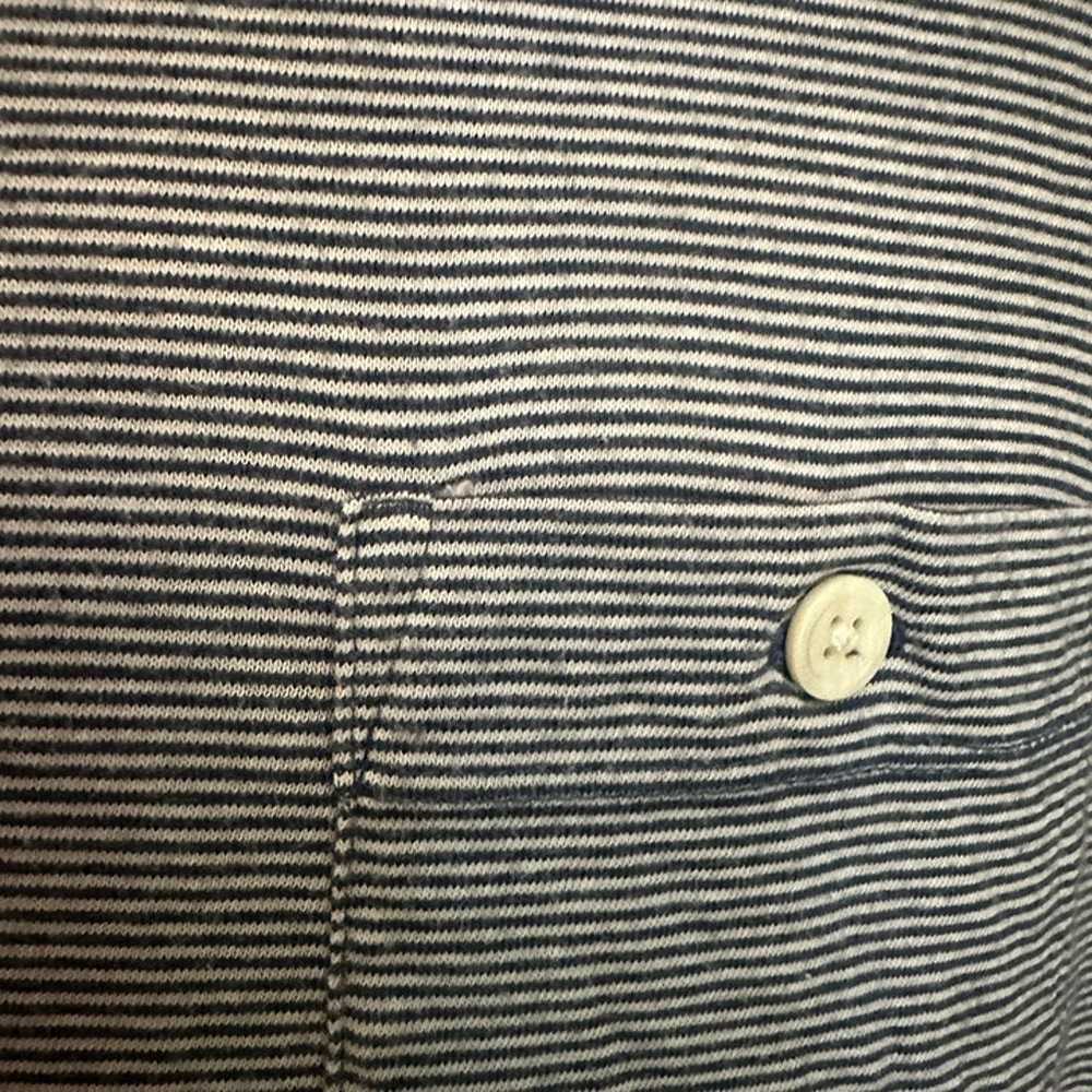 Todd Snyder Microstripe T Shirt Medium Gently wor… - image 2
