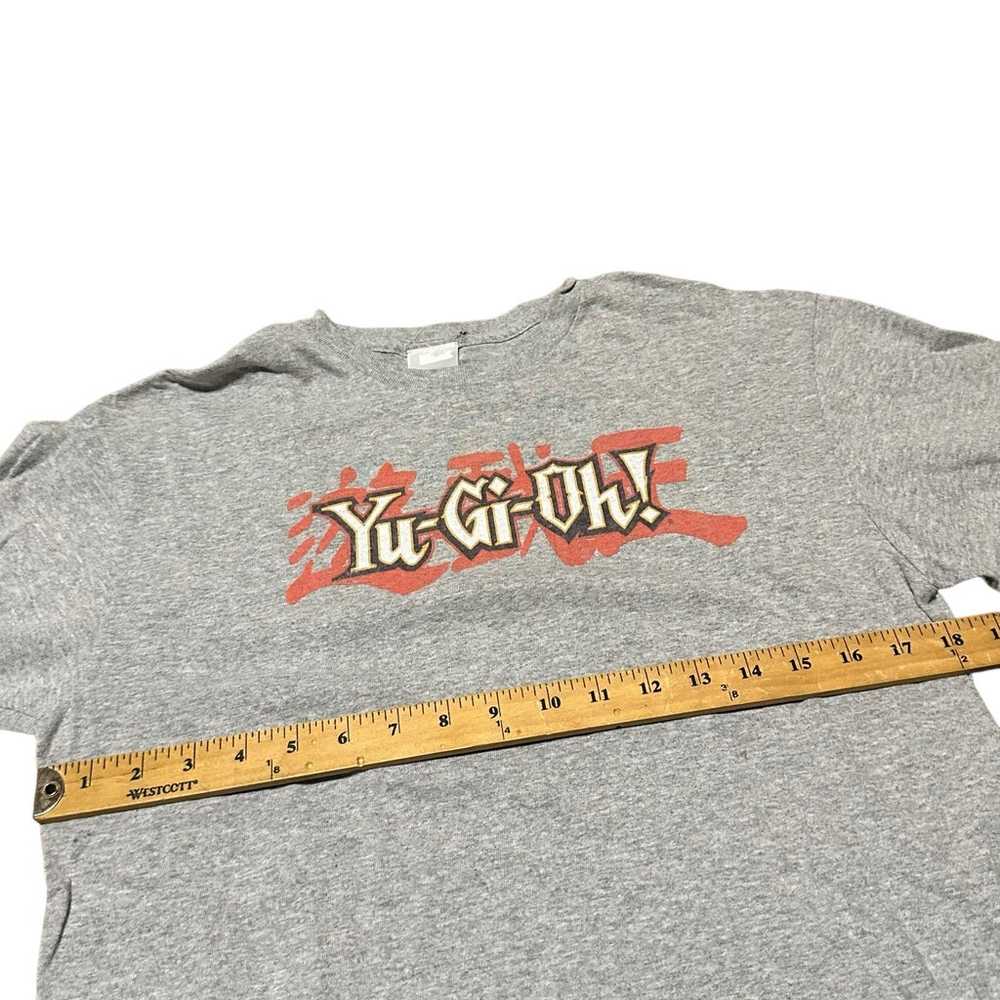 Yu-Gi-Oh! Vintage T-shirt Gray Logo Freeze Anime … - image 4