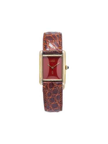 Cartier pre-owned Tank Vermeil17mm - Red