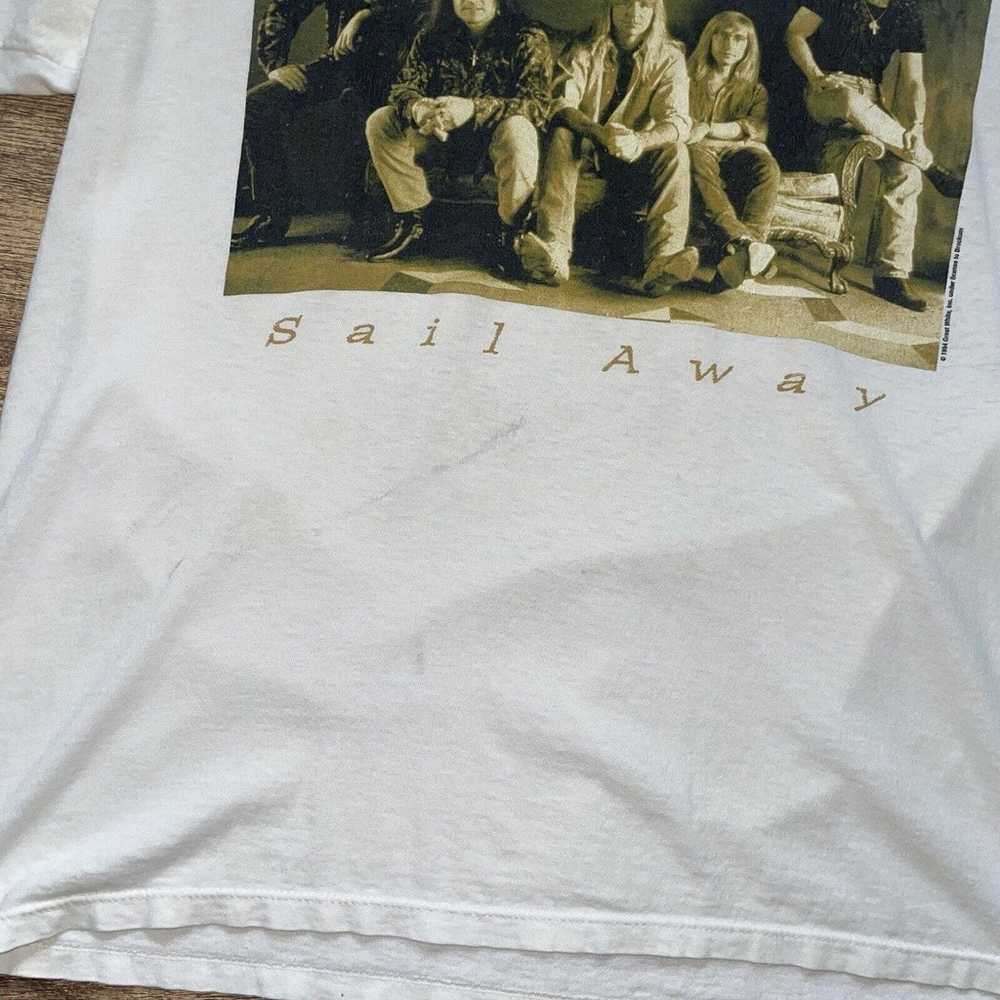 Vintage Great White Band T-Shirt Sail Away Tour 1… - image 8