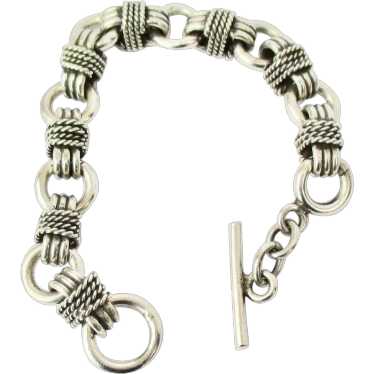 Silver Chain Uni Sex  Bracelet