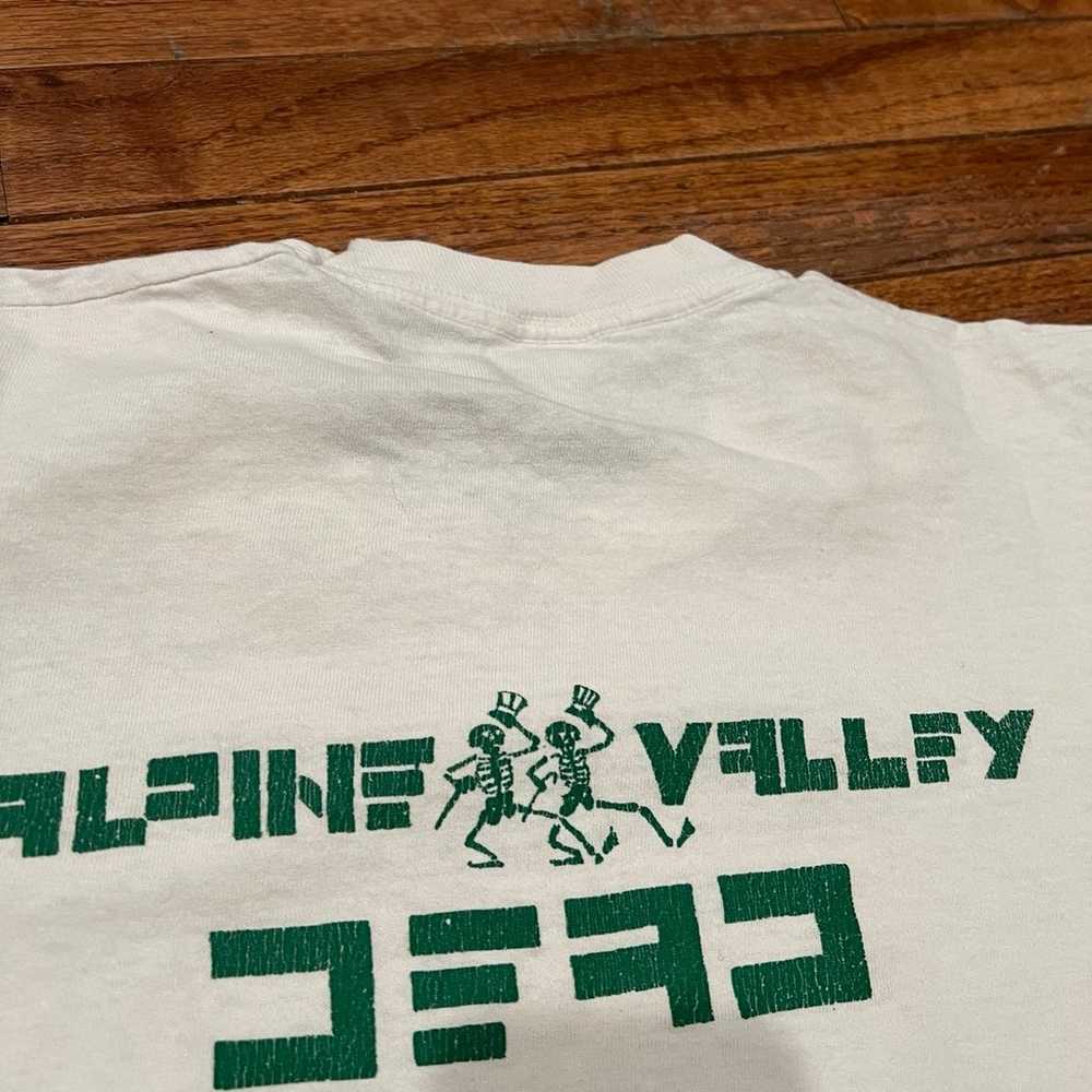 Vintage 1989 Grateful Dead Alpine Valley T-Shirt … - image 4