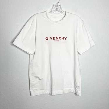 Givenchy Men XS White Short Sleeve Cotton T Shirt… - image 1