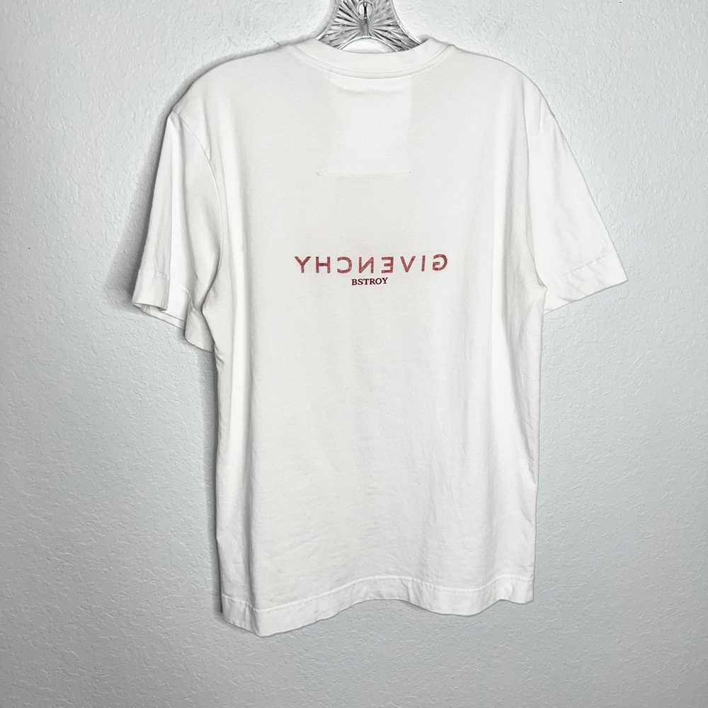 Givenchy Men XS White Short Sleeve Cotton T Shirt… - image 3