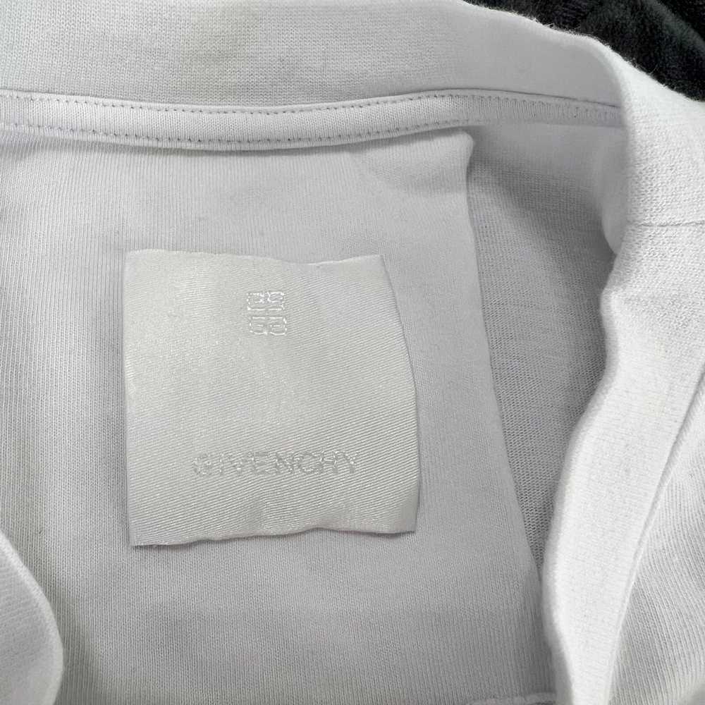 Givenchy Men XS White Short Sleeve Cotton T Shirt… - image 9