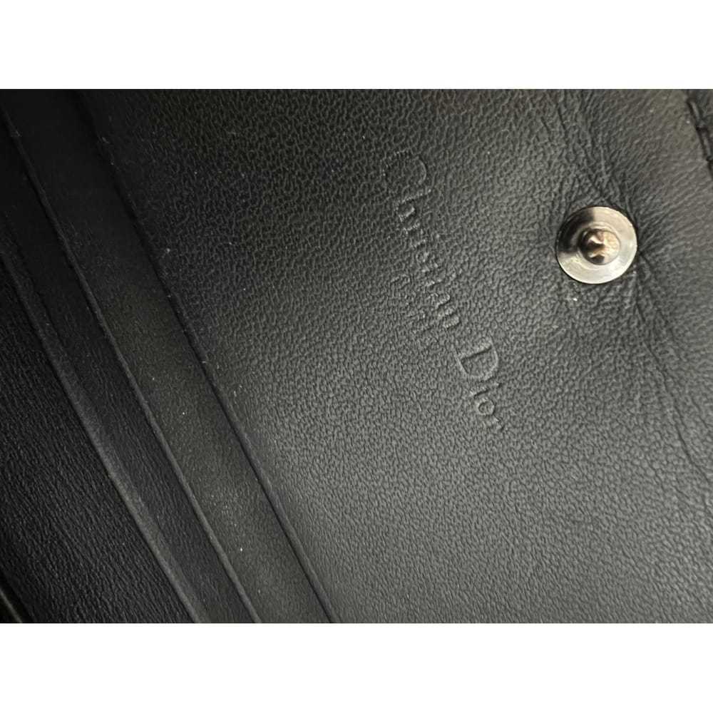 Dior Lady Dior leather wallet - image 8