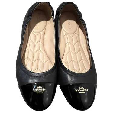 Coach Leather ballet flats - image 1