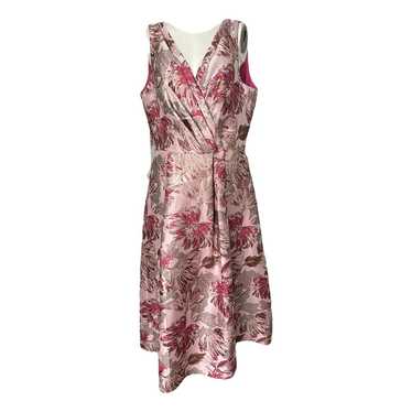 Kay Unger Corinne Floral Jacquard Gown