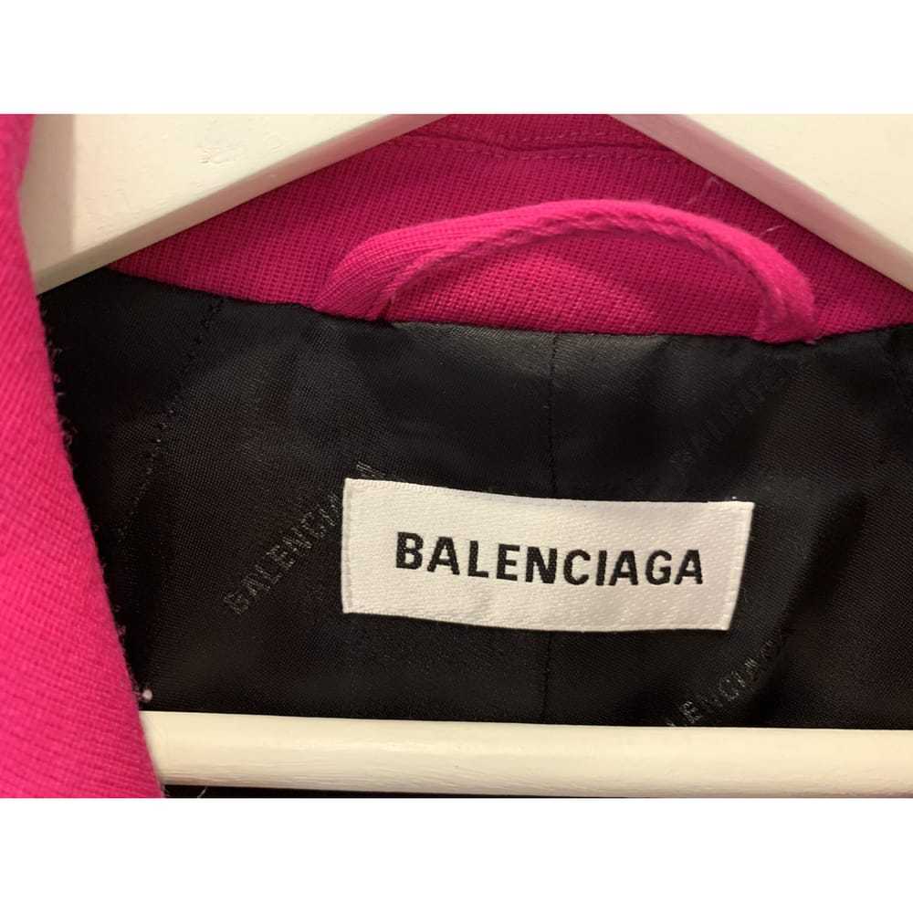 Balenciaga Hourglass wool blazer - image 3