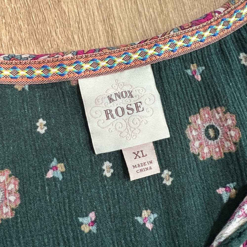 Knox Rose Size XL Bohemian Maxi Dress Indie Prair… - image 6