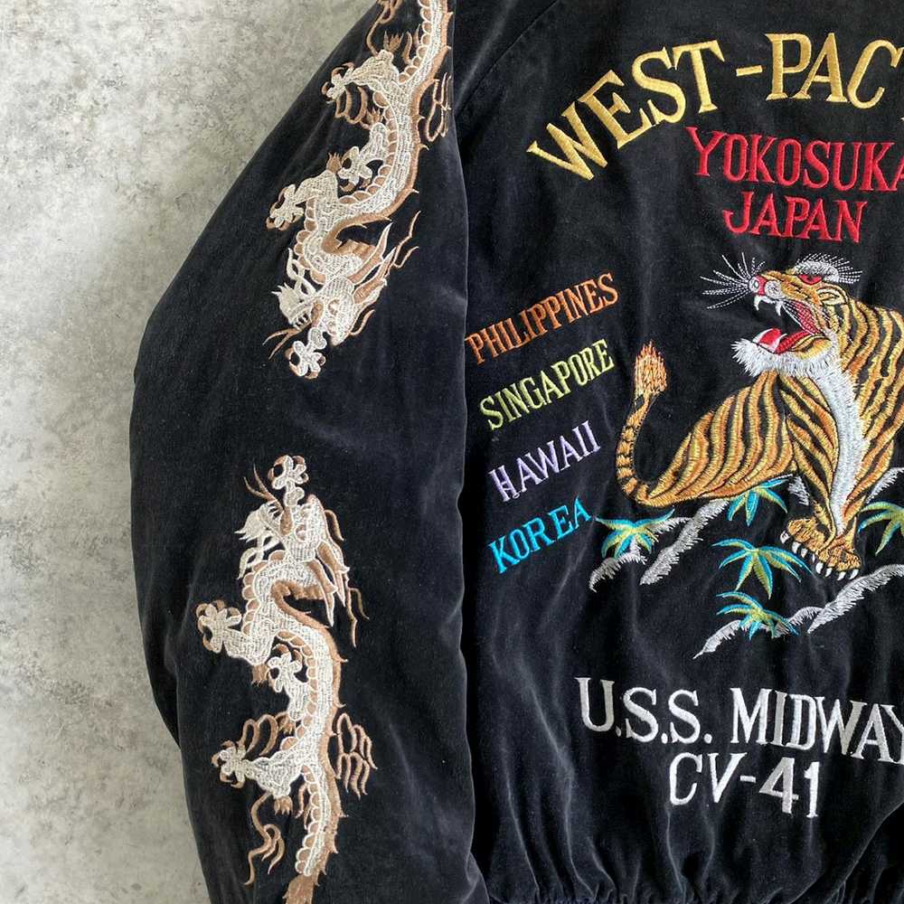 Japanese Brand × Sukajan Souvenir Jacket × Vintag… - image 8