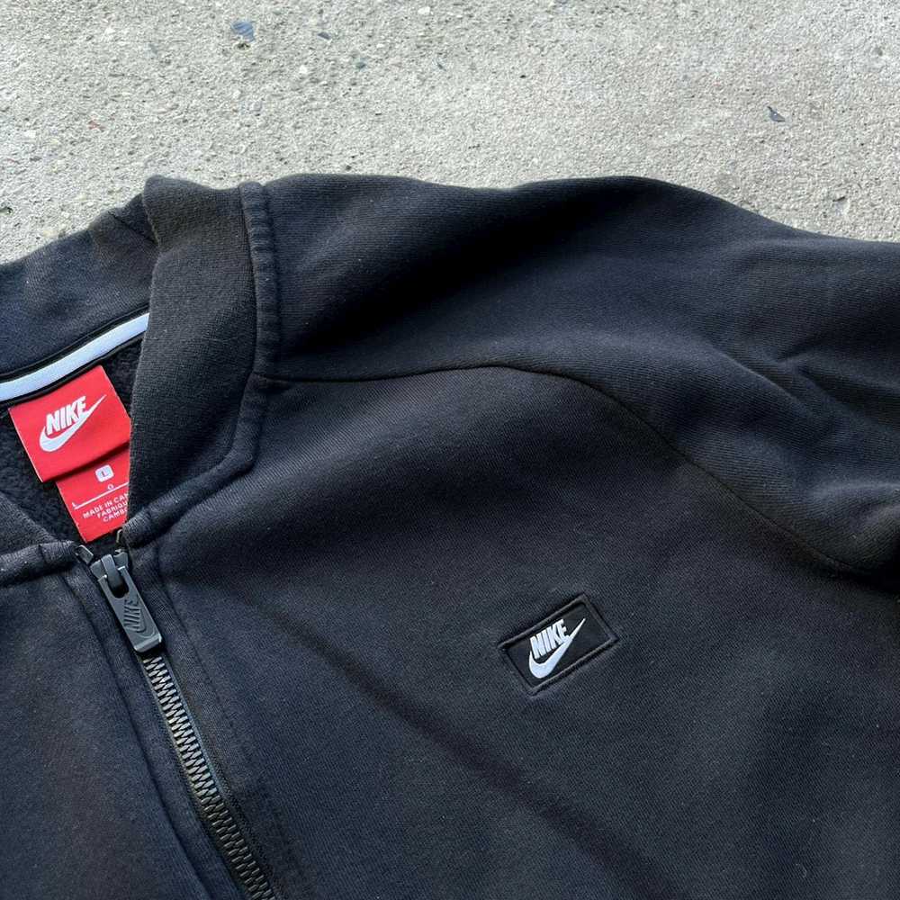 Nike Nike tech fleece bomber zip track sweatshirt… - image 3