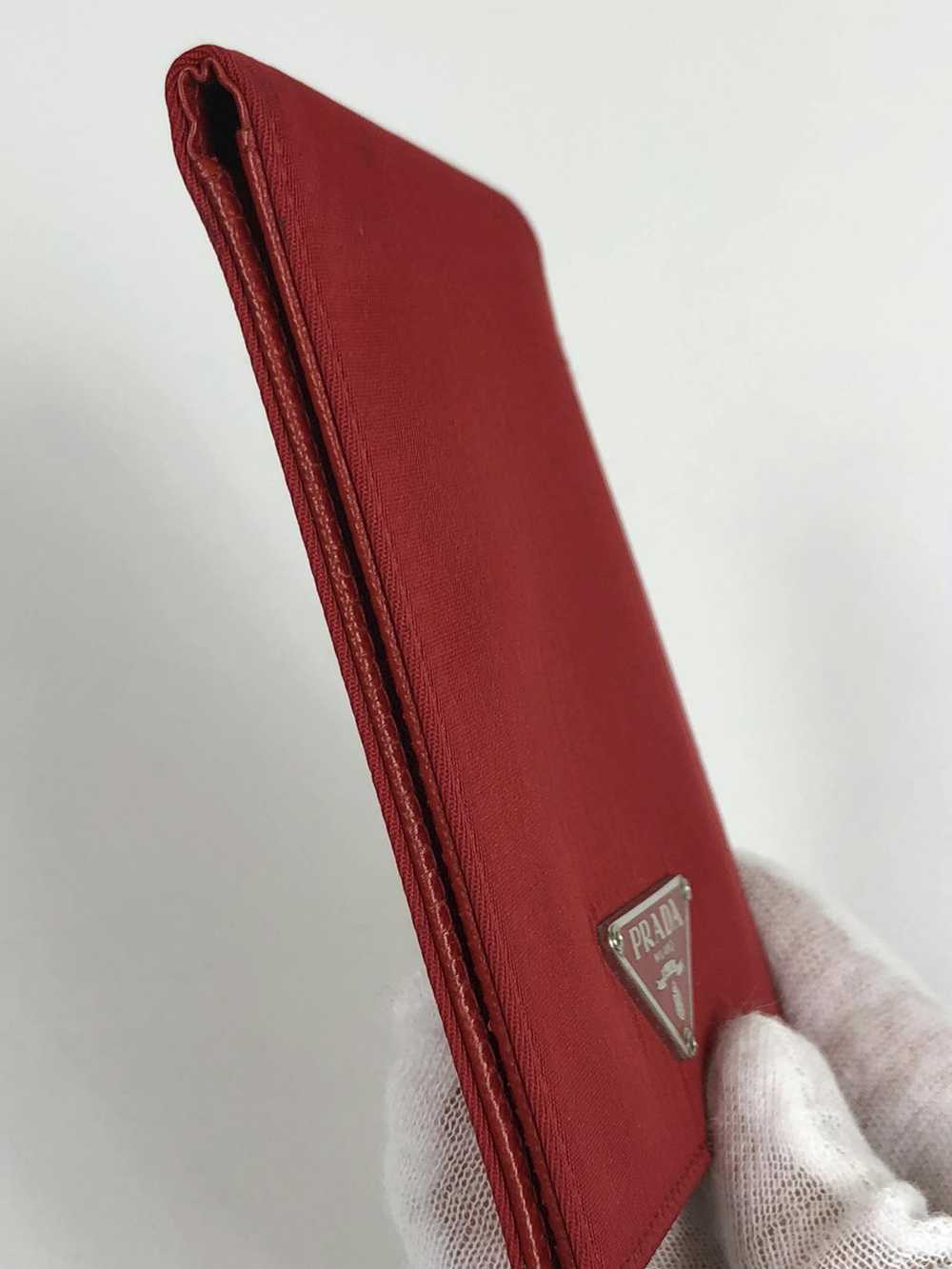 Prada Prada tessuto nylon card holder - image 4