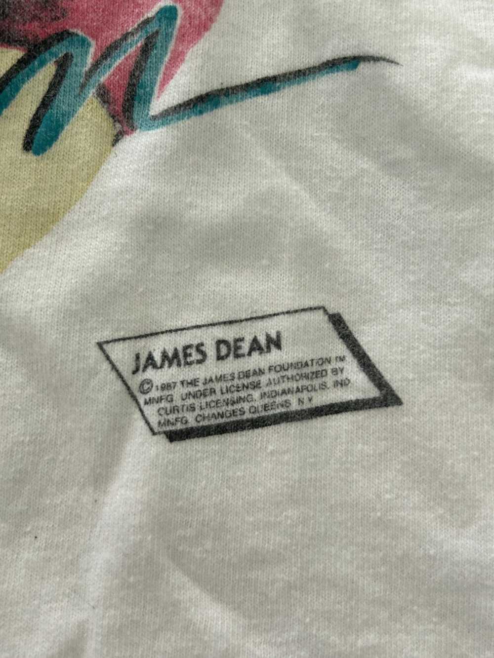 Band Tees × Streetwear × Vintage James Dean 1987 … - image 4