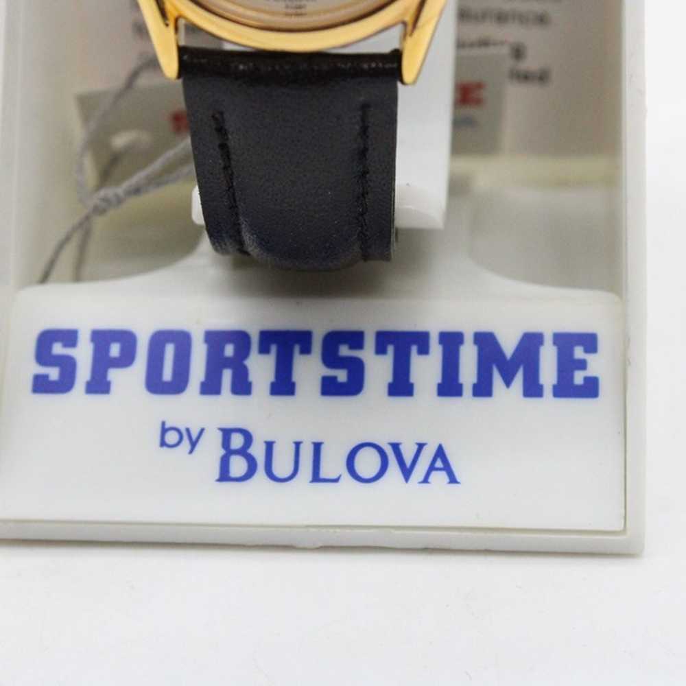 Vintage Sportstime By Bulova Watch Unisex Gold To… - image 3
