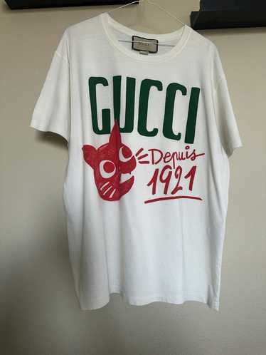 Gucci cat t shirt - Gem