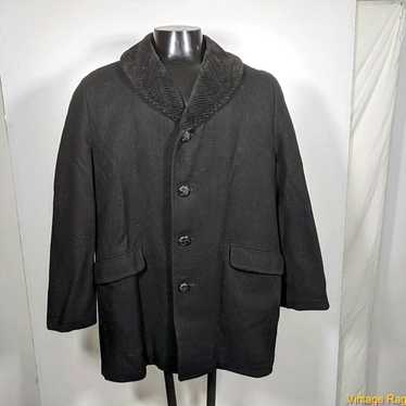 Vintage STRATOJAC Vtg Wool Jacket Coat Mens Size … - image 1