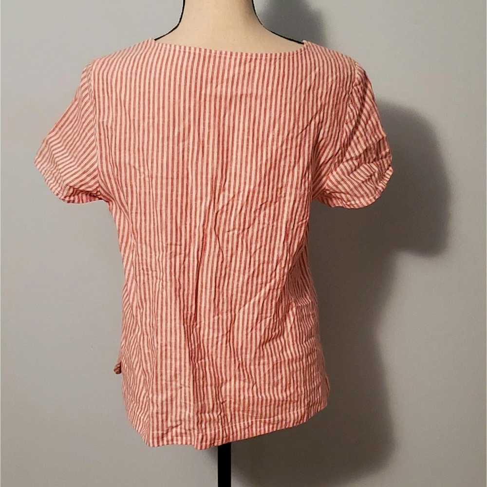 BP BP. Cute Lightweight Candy Striper Button-Down… - image 3