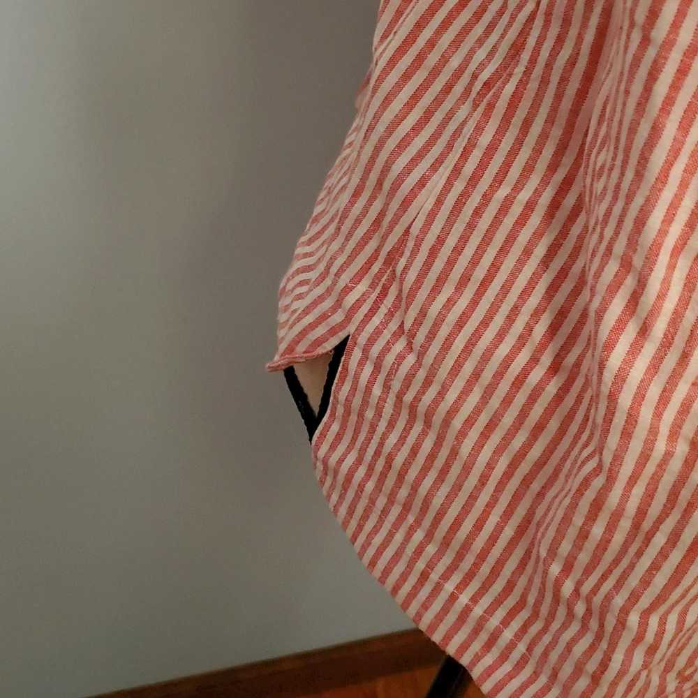 BP BP. Cute Lightweight Candy Striper Button-Down… - image 6