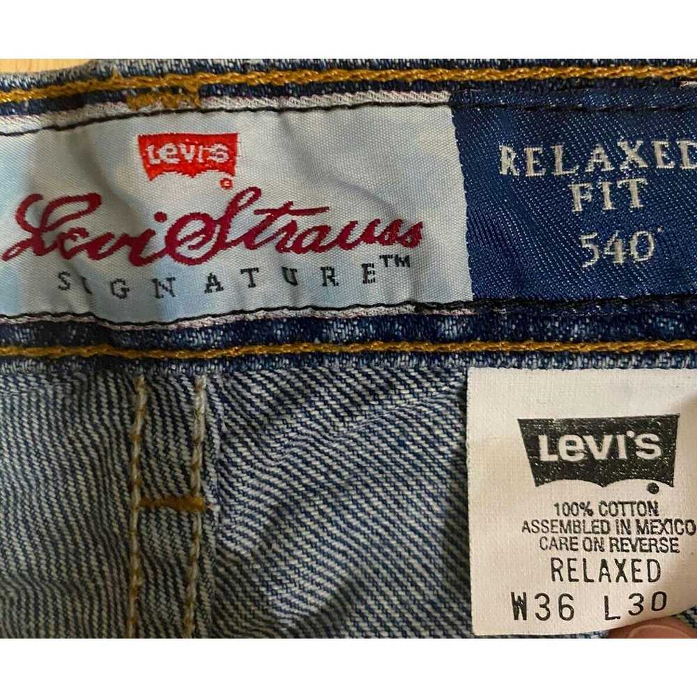 Levi's Vintage 90s Levis 540 Relaxed Jeans Sz 36x… - image 2