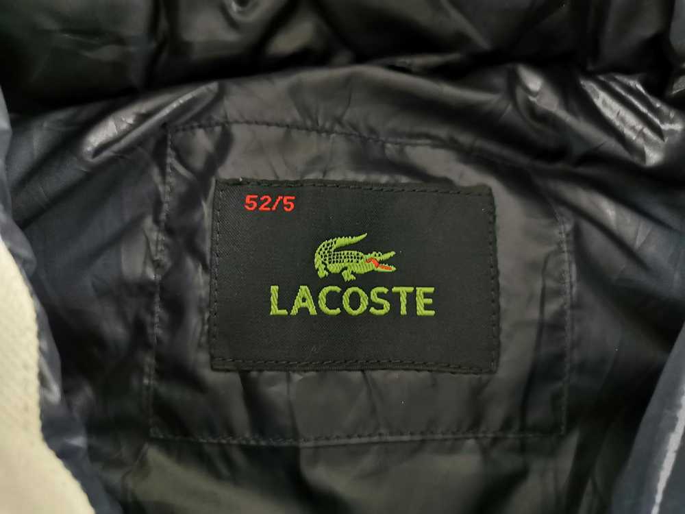 Lacoste Vintage Lacoste Logos Ski Puffer Sleevele… - image 6