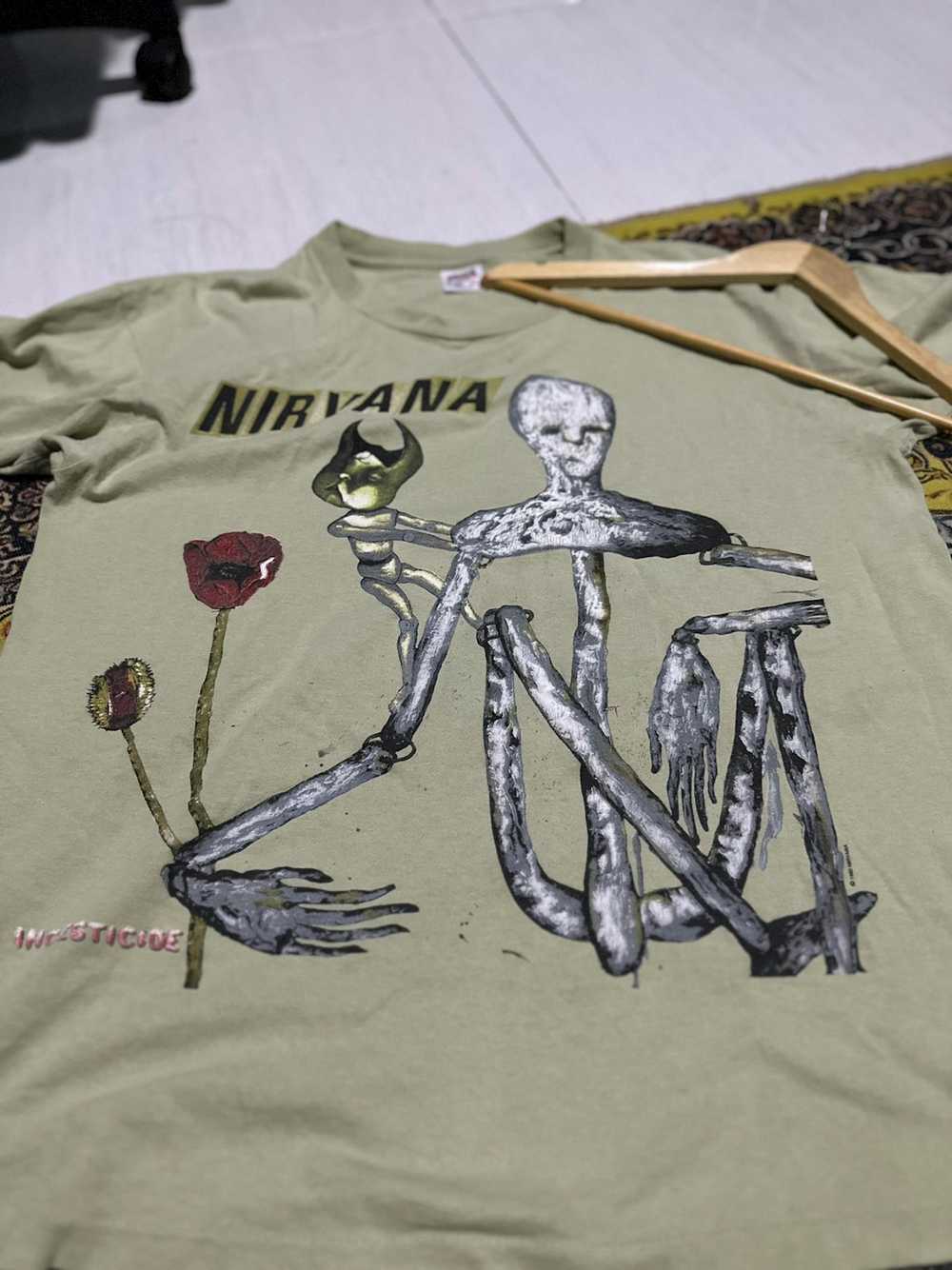 Band Tees × Nirvana × Vintage Vintage band nirvan… - image 7