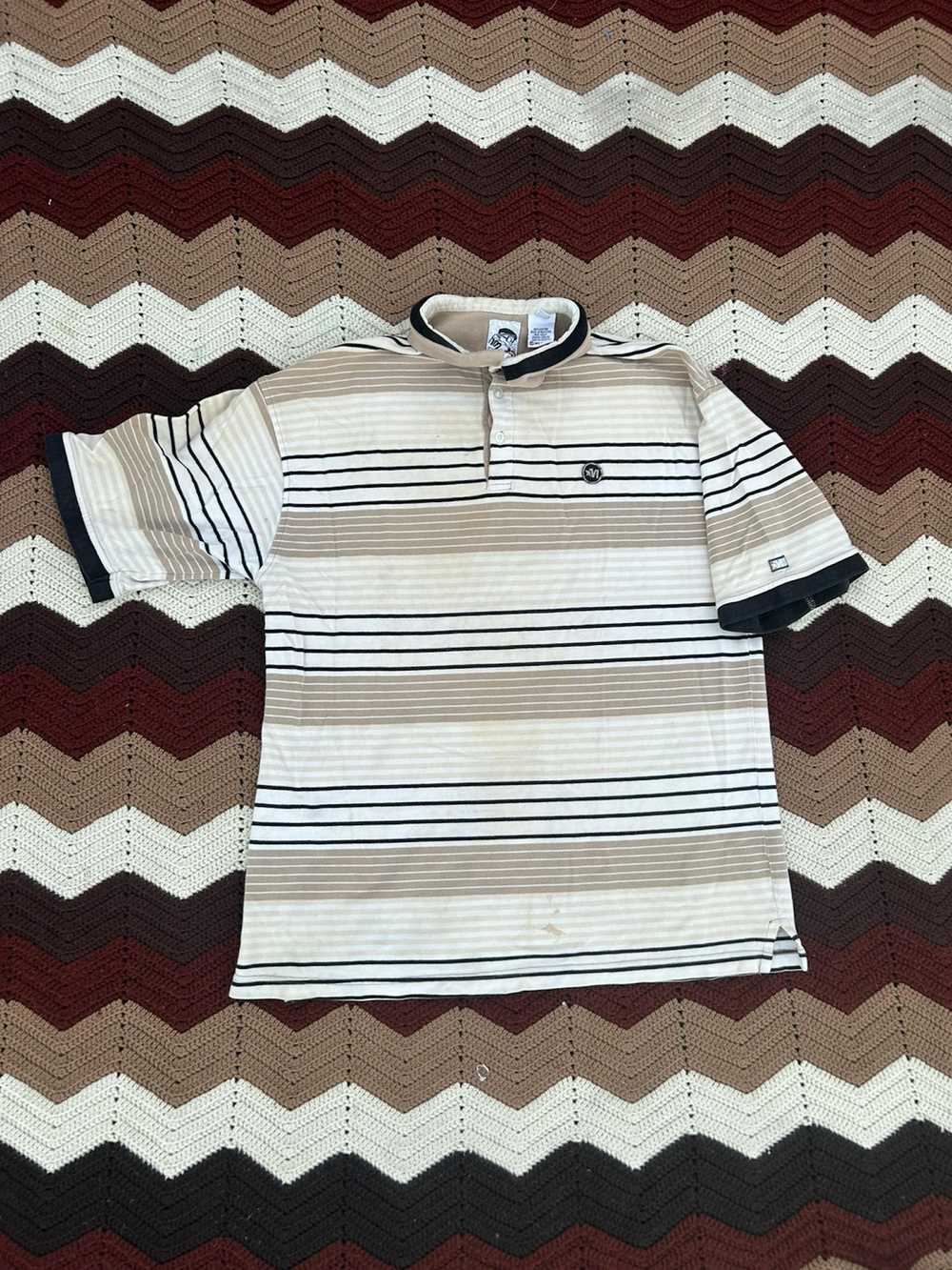 Mecca Y2K mecca polo shirt striped - image 1