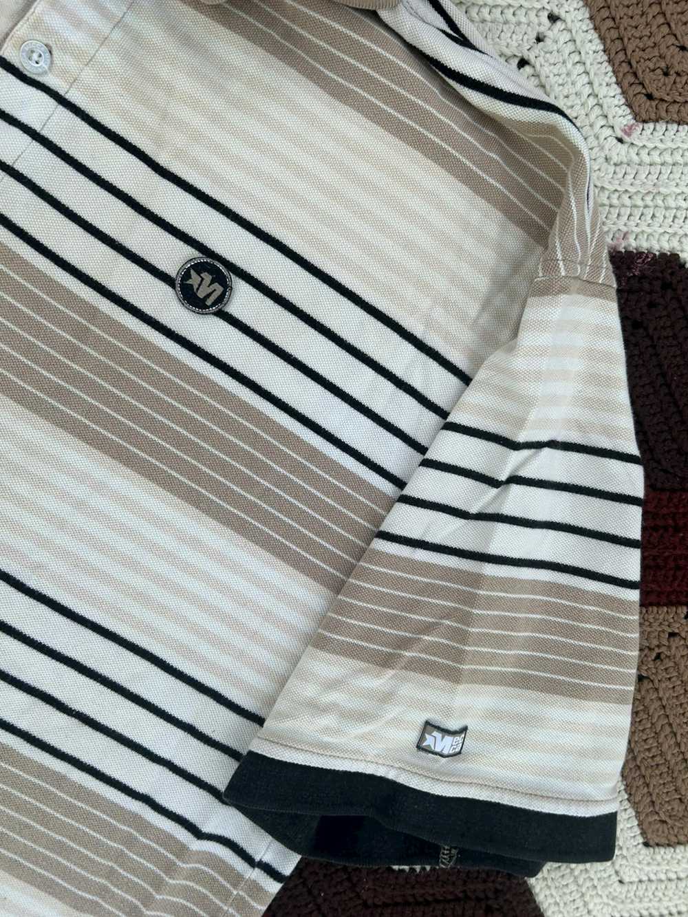 Mecca Y2K mecca polo shirt striped - image 2