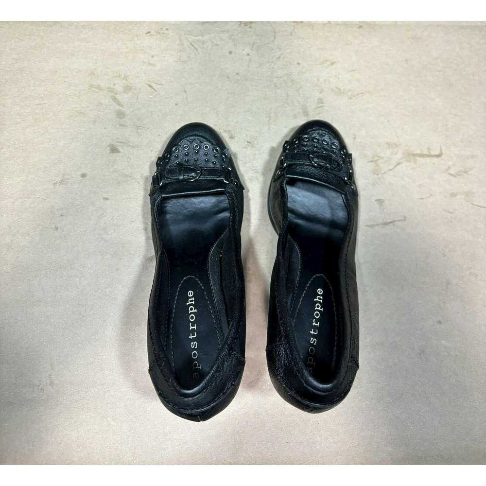 Other APOSTROPHE Shoes Pumps Heels Black Lthr Buc… - image 10