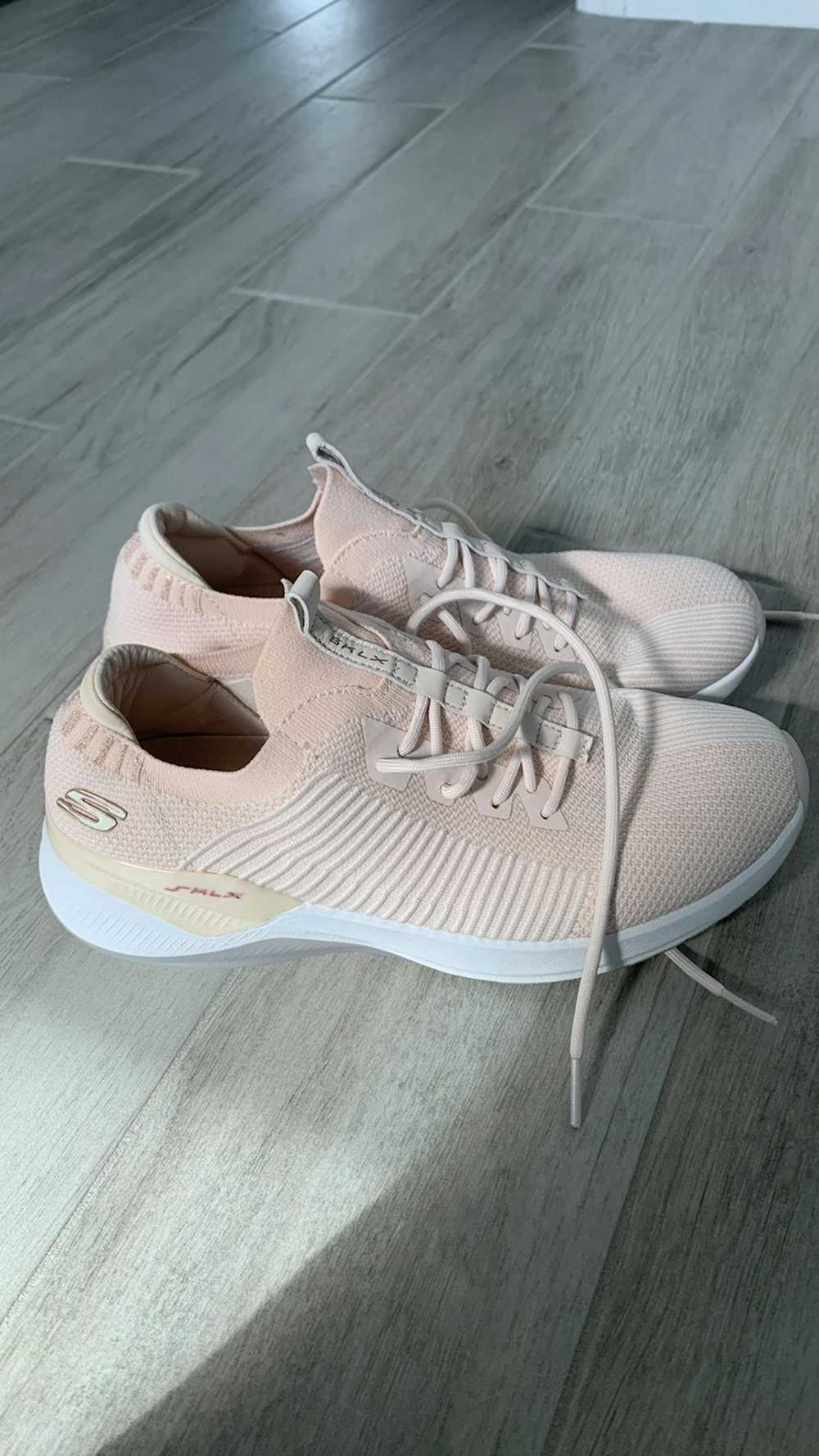 Skechers Light Pink Sporty Sketchers Memory Foam … - image 6