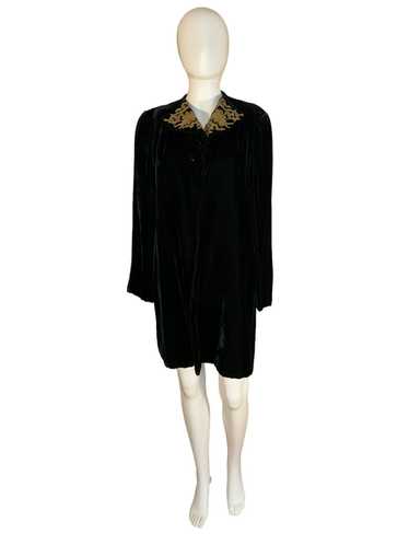 Vintage Vintage JL Hudson Coat 1950s Velvet Jacket