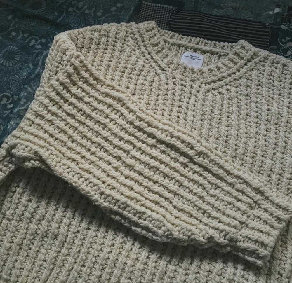 Visvim Amplus crew hand knit (N. D.) - image 4