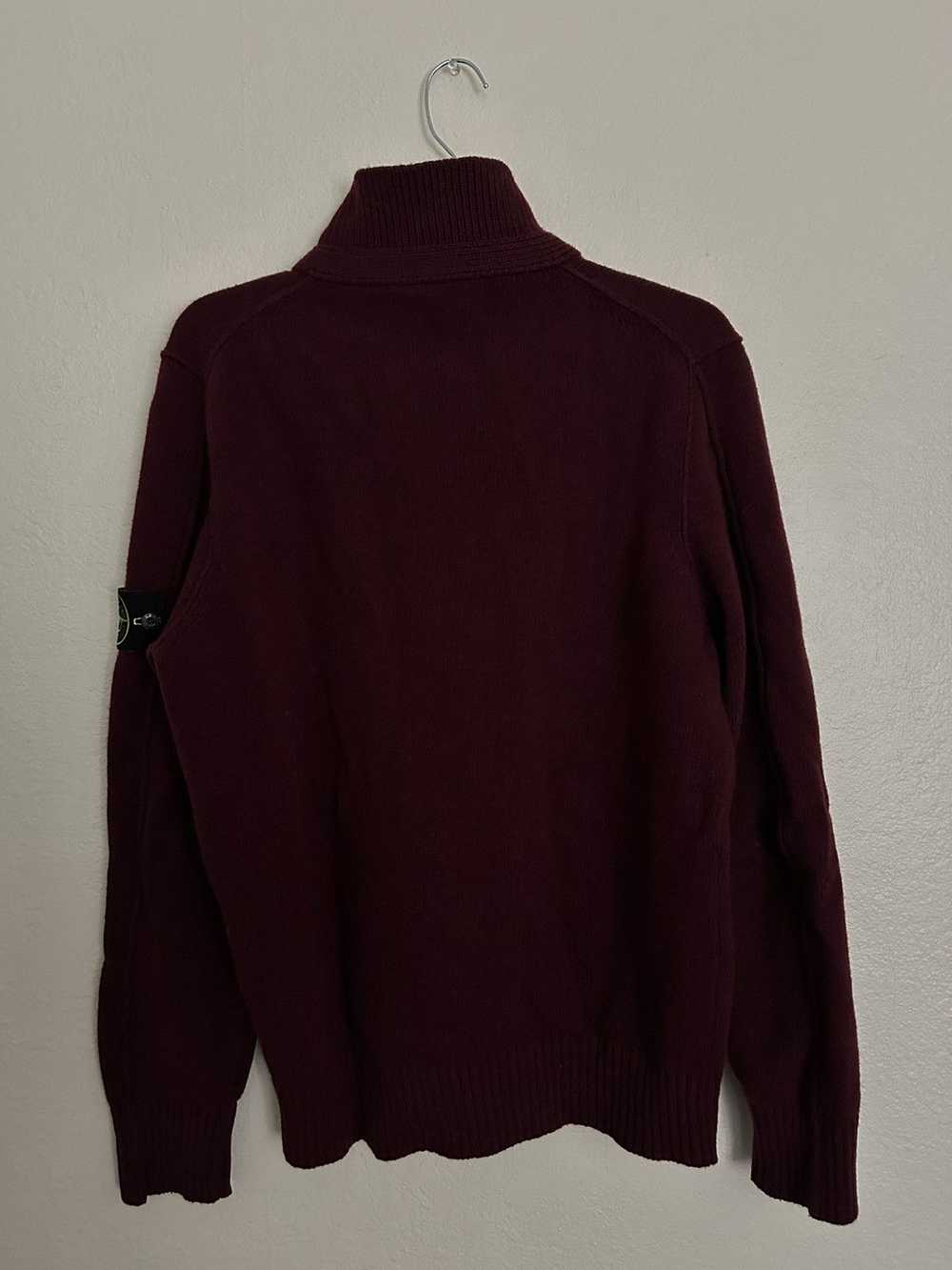 Stone Island Stone Island 3/4 Zip Sweater - image 2