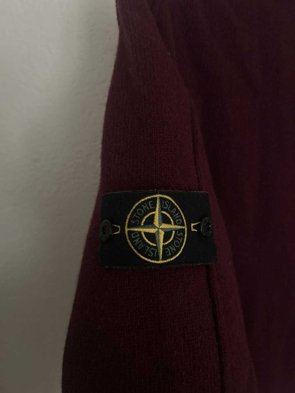 Stone Island Stone Island 3/4 Zip Sweater - image 3