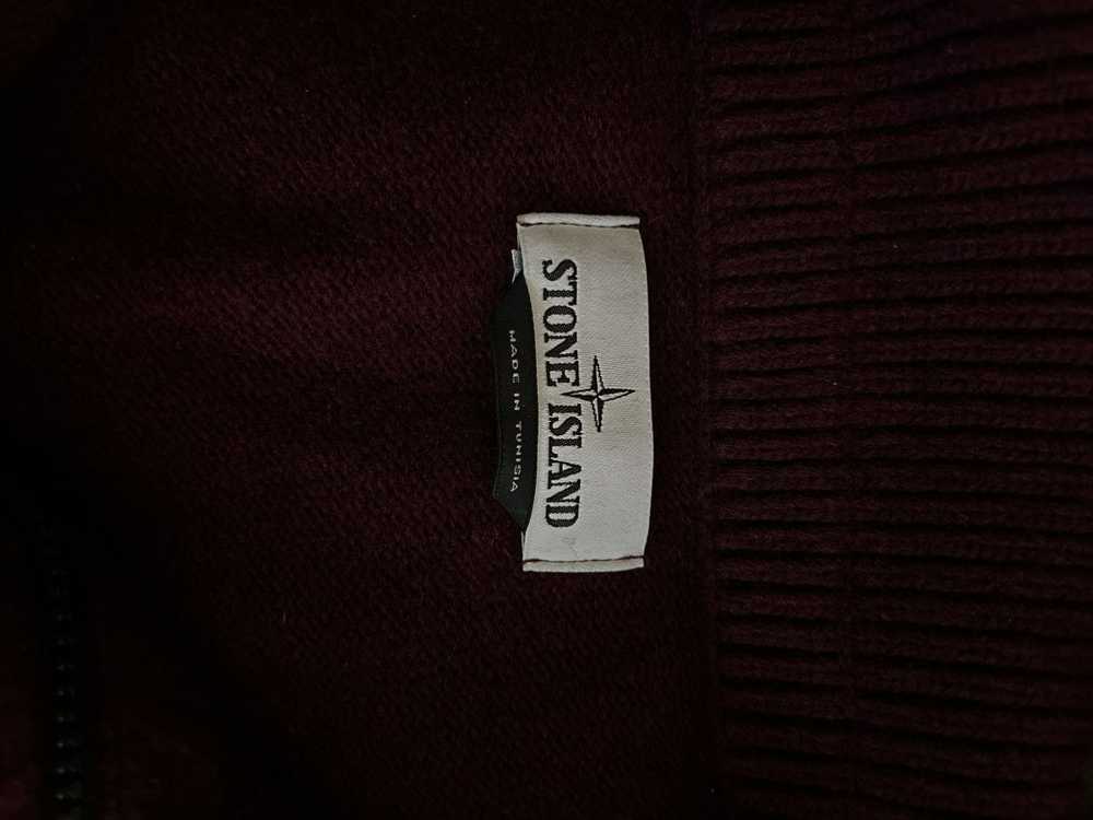 Stone Island Stone Island 3/4 Zip Sweater - image 6